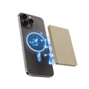 TOYFID All-Aluminum Pop Up Slide Rfid Slim Card Holder Wallet With Airtag Holder-1