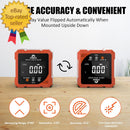 Digital Angle Finder Magnetic Rechargeable Digital Angle Gauge Mini Protractor