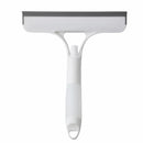 3 in 1 Window Cleaning Scraper, Squeegee and Scrubber with Spray, Multifunctional Household Cleaning Tool, Car Windshield Cleaner,Lightweight Silicone Microfiber Wipe
