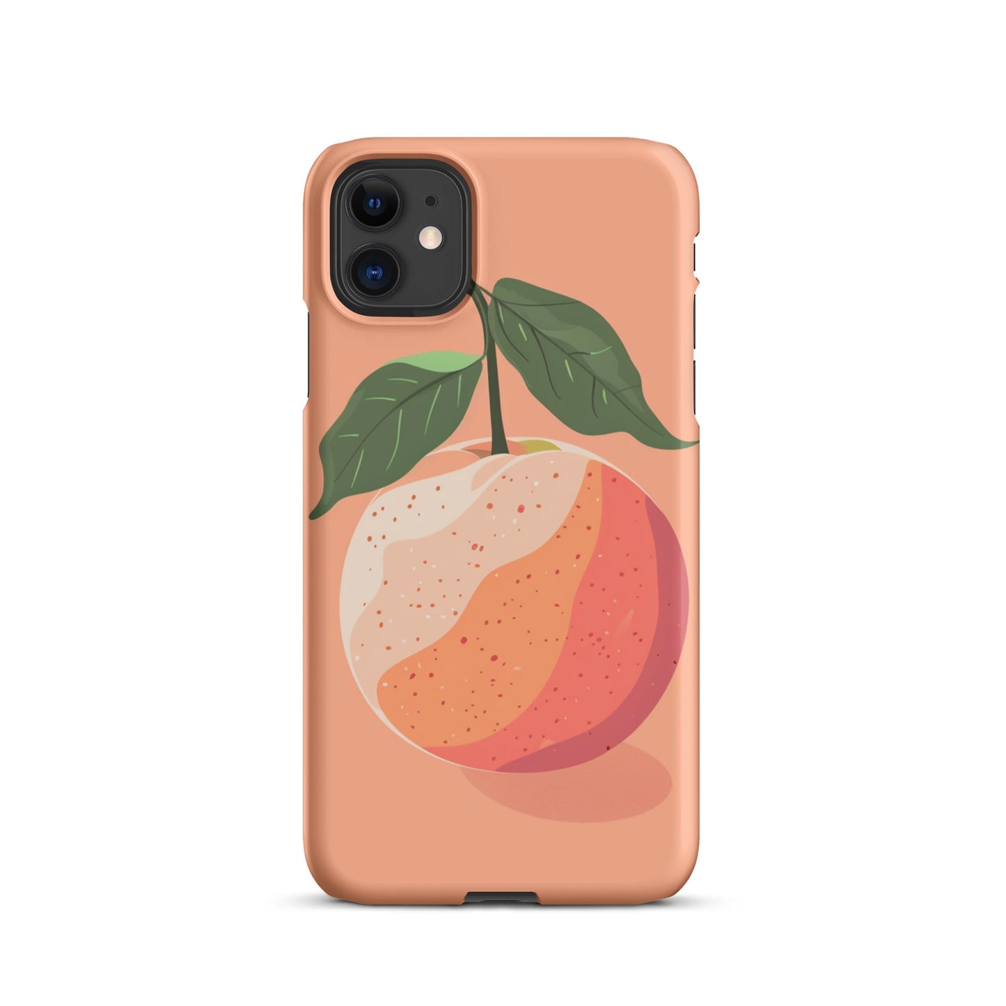 Peach Fruit Phone case for iPhone-1