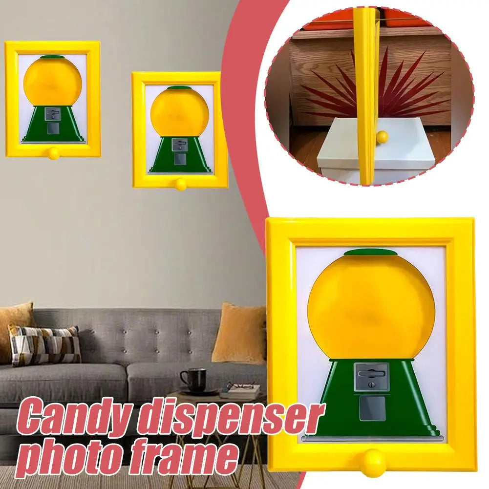 Hanging Handy Candy Frame Fast Distribution Vintage Picture Candy Candy Dispenser Dispenser Frame L3C8