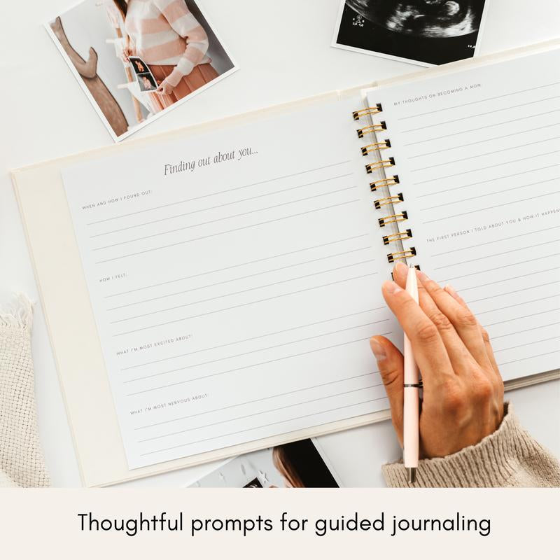 Lamare Pregnancy Journal & Planner – Timeless Memory Book for First-Time Moms