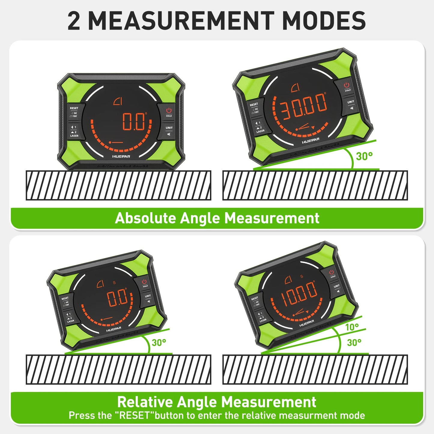 Digital Angle Gauge AG2L 3-1N-1 Digital Angle Gauge Magnetic with Laser Level Inclinometer for Decorations Woodworking