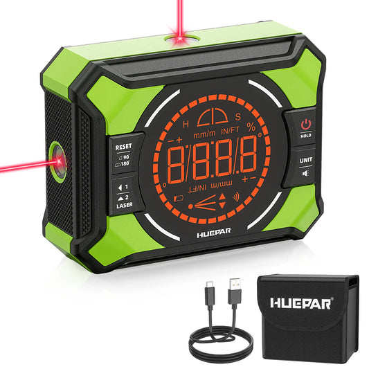 Digital Angle Gauge AG2L 3-1N-1 Digital Angle Gauge Magnetic with Laser Level Inclinometer for Decorations Woodworking