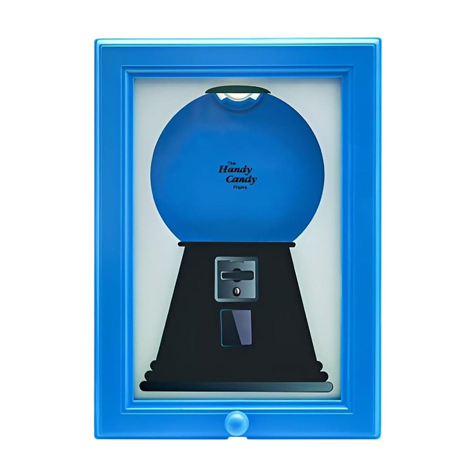 Candy Frame Dispenser, Wall Mounted Candy Dispenser Frame, Picture Frame Candy Dispenser, Candy Machine Picture Frame Dispenser, Gumball Machine in Picture Frame for Candies, Nuts, Dog & Cat Treats