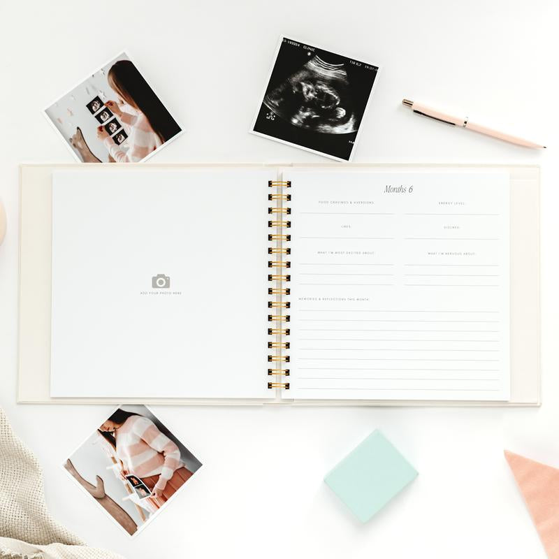 Lamare Pregnancy Journal & Planner – Timeless Memory Book for First-Time Moms