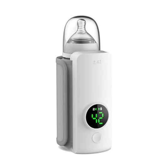 Portable Baby Bottle Warmer Rechargeable Cordless Bottle Warmer for Baby Milk and Formula New USB Baby Bottle Warmer
