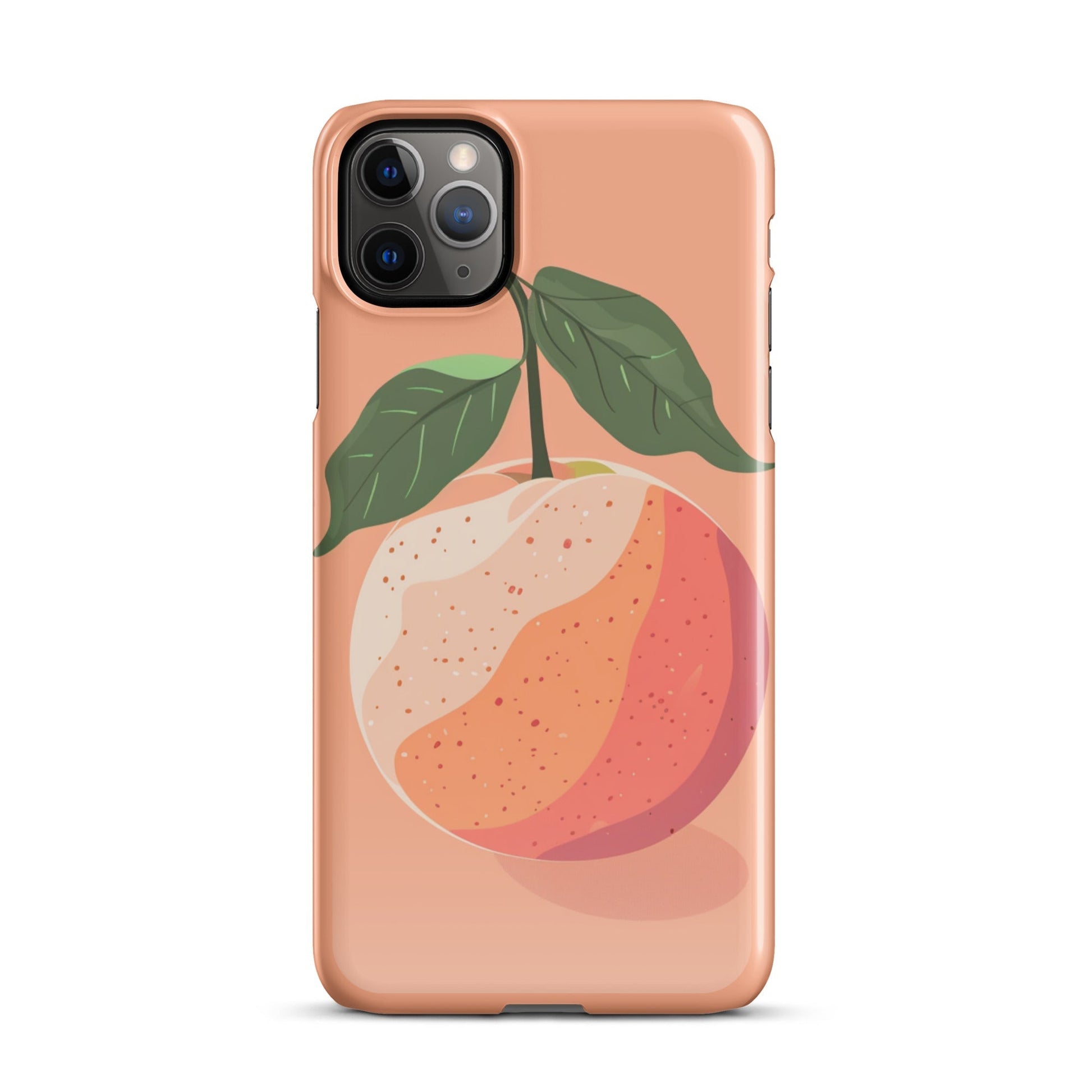 Peach Fruit Phone case for iPhone-4